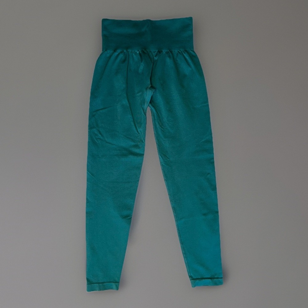 NVGTN Seamless High Waisted Leggings (Lot Of 2)  Teal And Mint Womens Size S - Picture 3 of 9